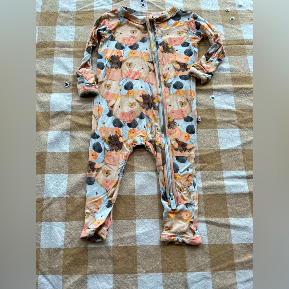 LBB Farm Animals sleeper 0-3 months